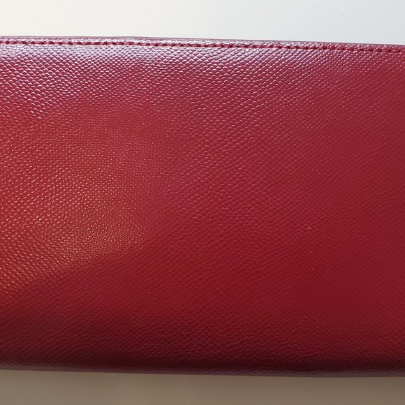 Ted Baker Red Leather Wallet - Picture 3 of 7